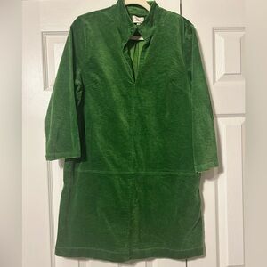 Tuckernuck Green Corduroy Clifton Dress L